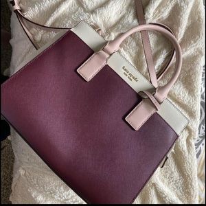Kate Spade Wine Color Tote